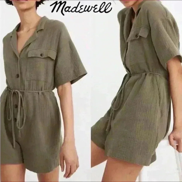 Madewell Pants - Women’s Madewell lightspun romper